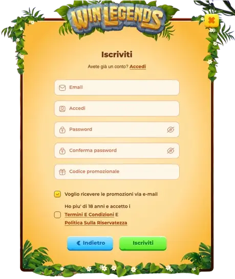 Winlegends Login